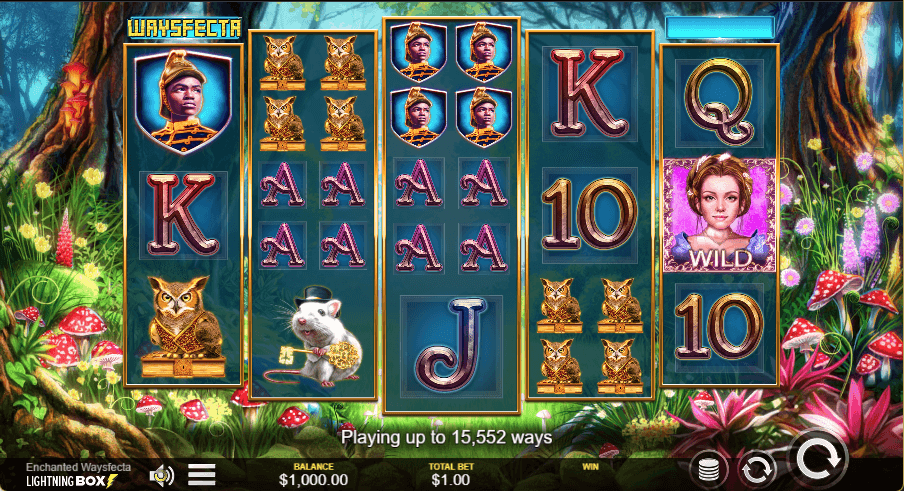 Enchanted Waysfecta Online Slots Game Reels