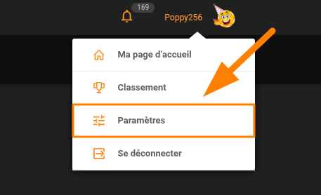 Page_Paramètres_utilisateur