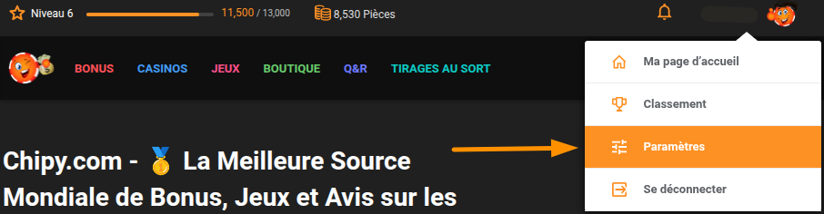 Centre d'aide : modifier les paramètres de mon avatar