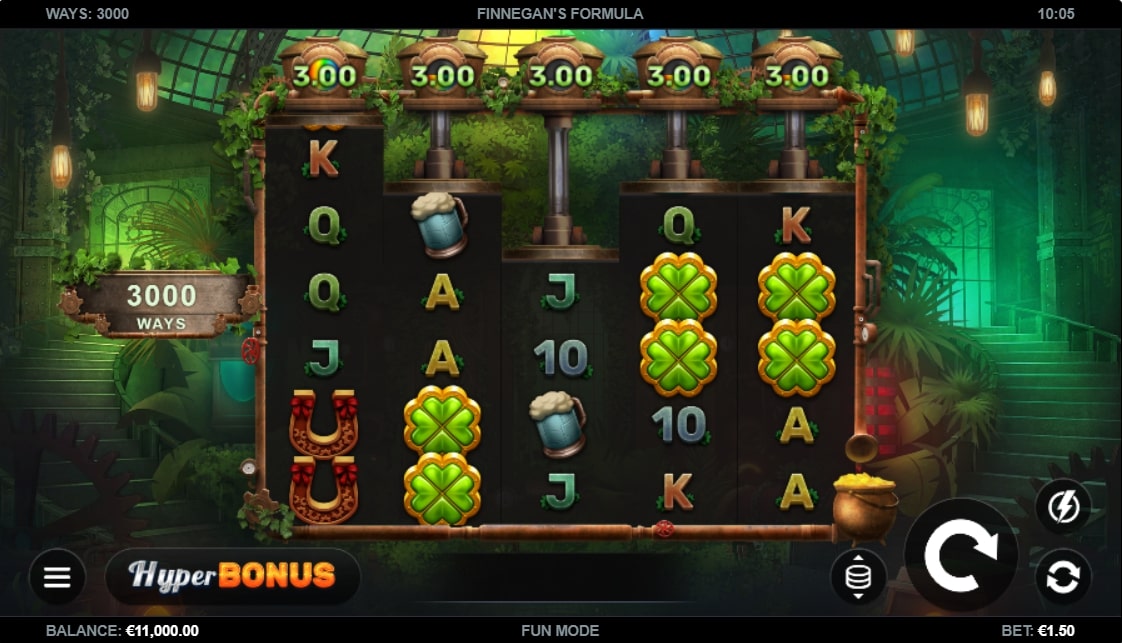 Finnegans Formula Slot 