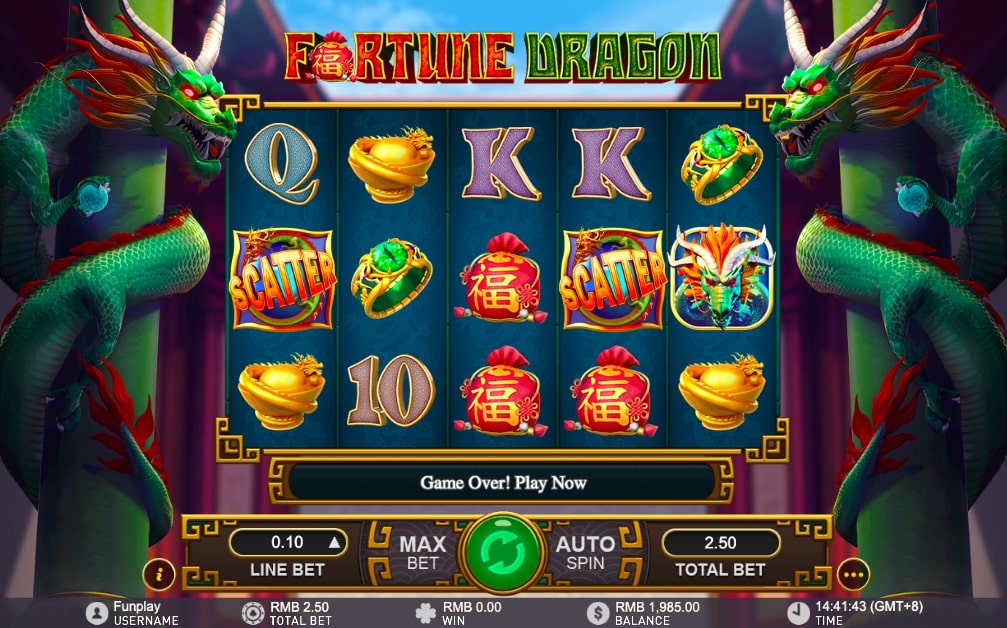 Gameplay Interactive Fortune Dragon Slot by Gameplay Interactive Play