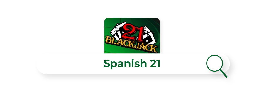 image de la variante du blackjack le spanish 21