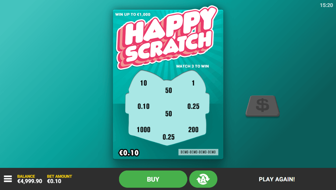Happy Scratch online game how to play