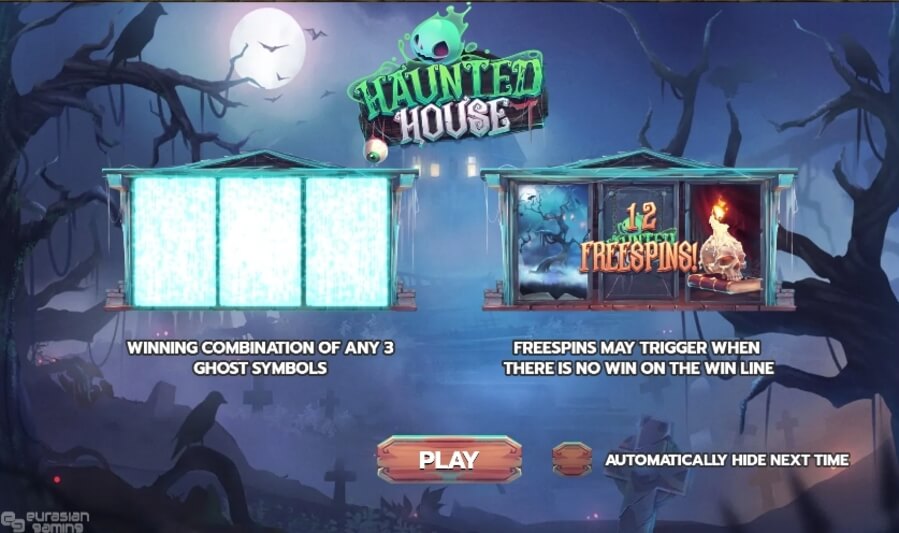 Haunted House Online Slots Game Features