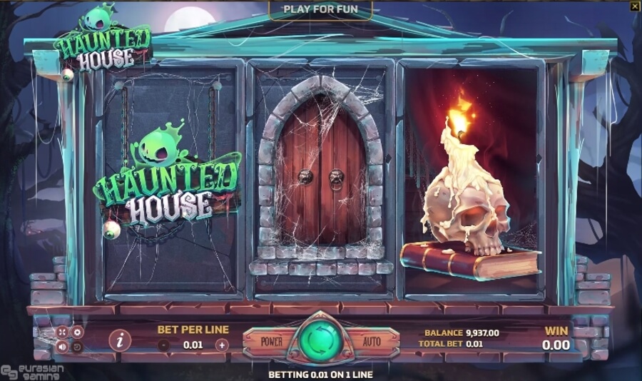 Haunted House Online Slots Game Reels