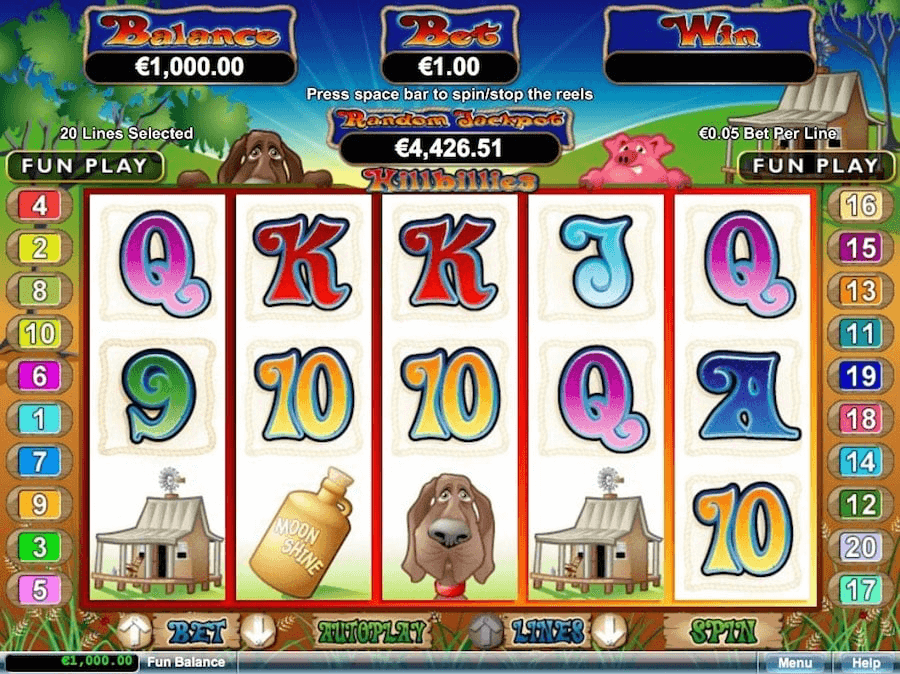 Hillbillies Online Slot Reels