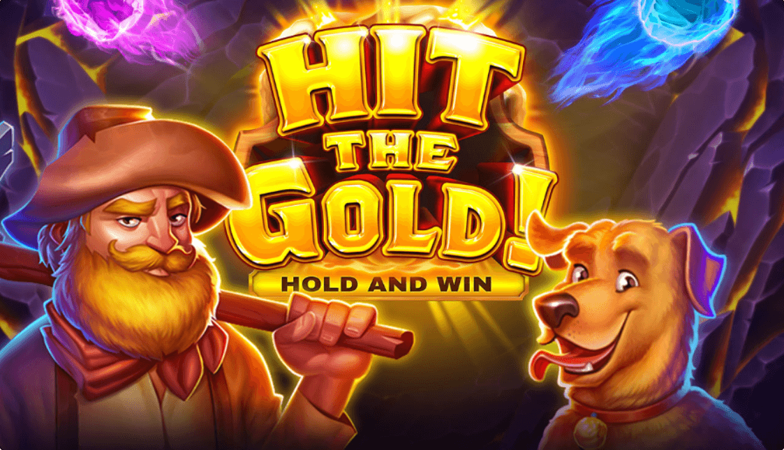 Hit The Gold Online Slots Game Landing Page