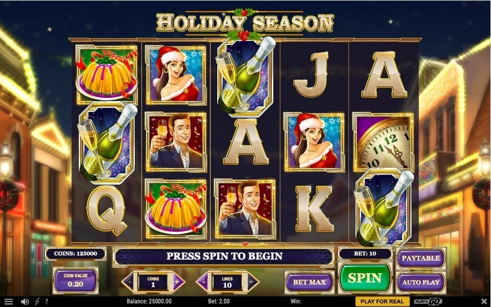 Holiday Season slot