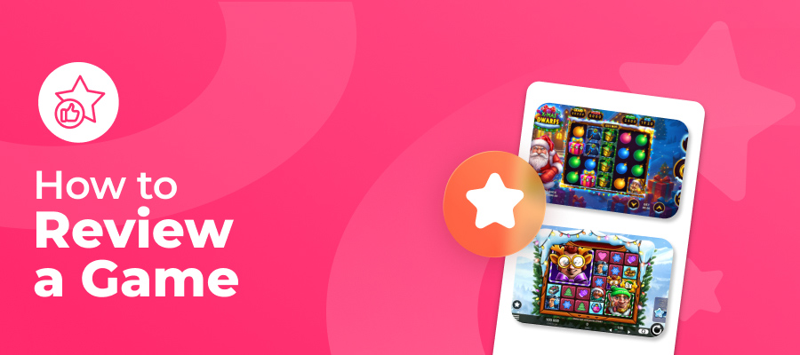 How to review a game guide EN