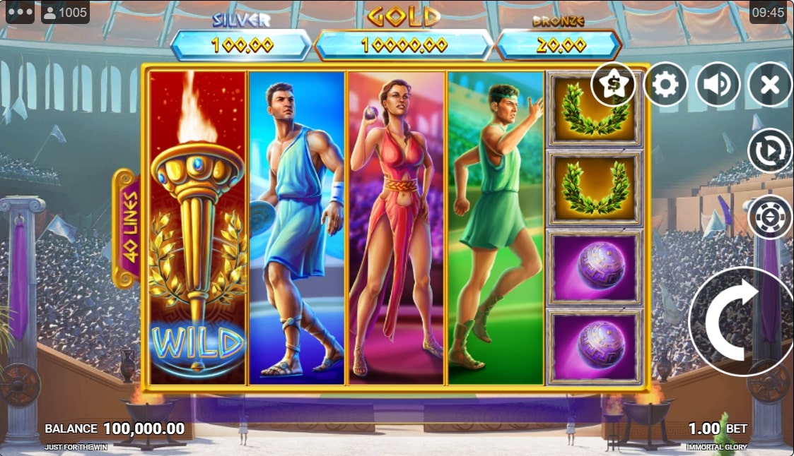 Immortal Glory Slot Gameplay