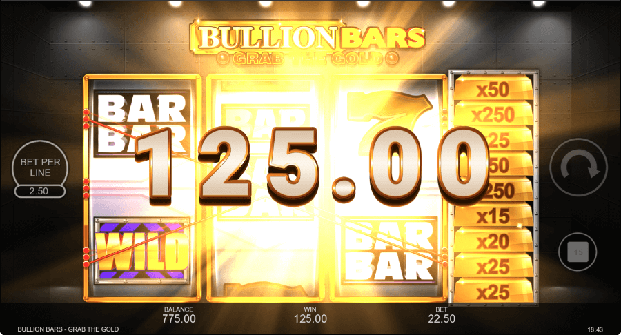 Inspired Bullion Bars Online Cards Game Win