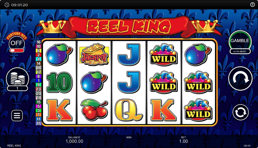 Inspired Reel King Slots Game Reels