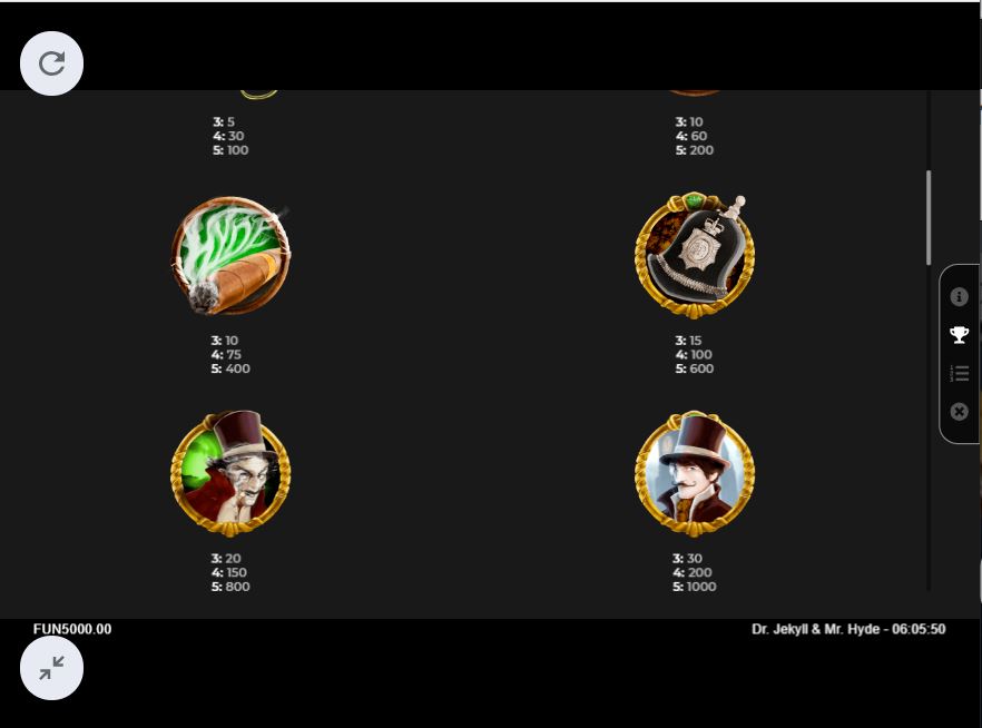 IRON_DOG_STUDIO_DR_JEKYLL_AND_MR_HYDE_SLOT_PAYTABLE