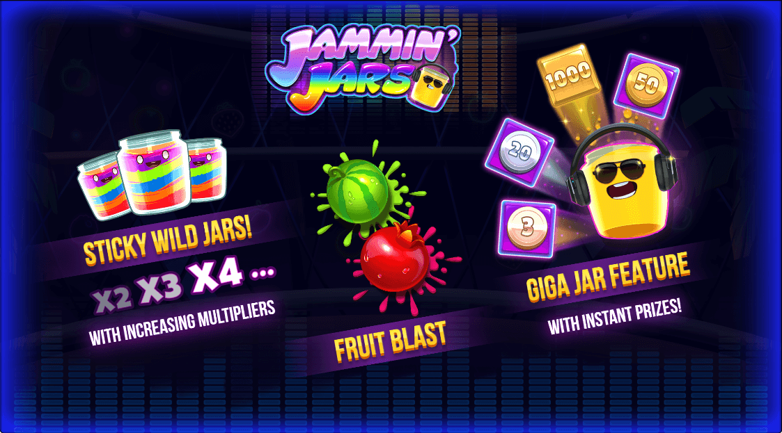 Jammin Jars 2 Online Slots Game Features