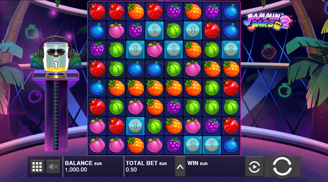 Jammin Jars 2 Online Slots Game Reels