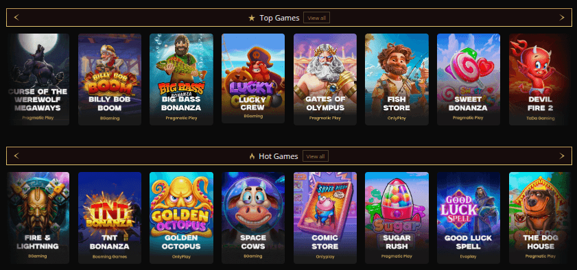 JetSetSpins Casino Game Library