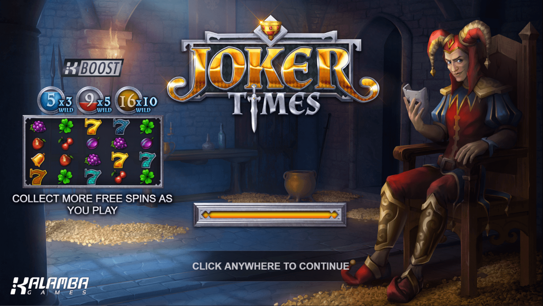 Joker Times online slot game intro