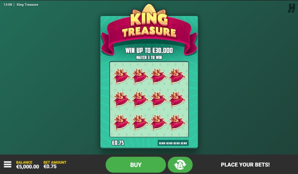 King Treasure Scratch Card Review