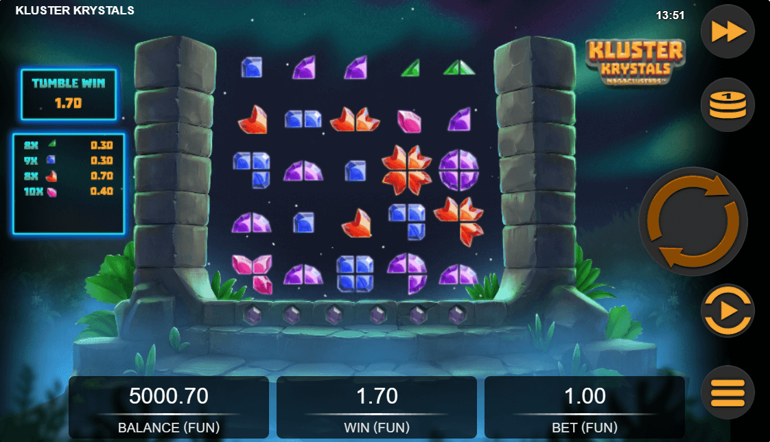 Kluster Krystals Megaclusters interface