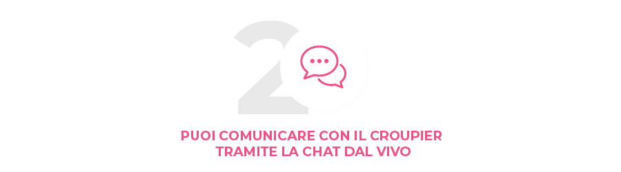 interagendo con il croupier