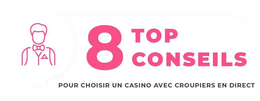 image top 8 conseils pour choisir un casino avec croupiers en direct