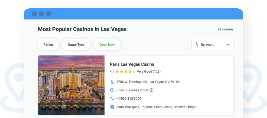 Local Casinos Browser