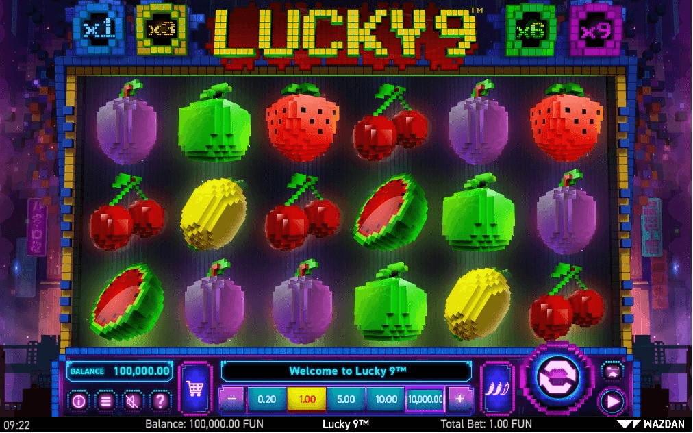 Lucky 9 Online Slot Reels