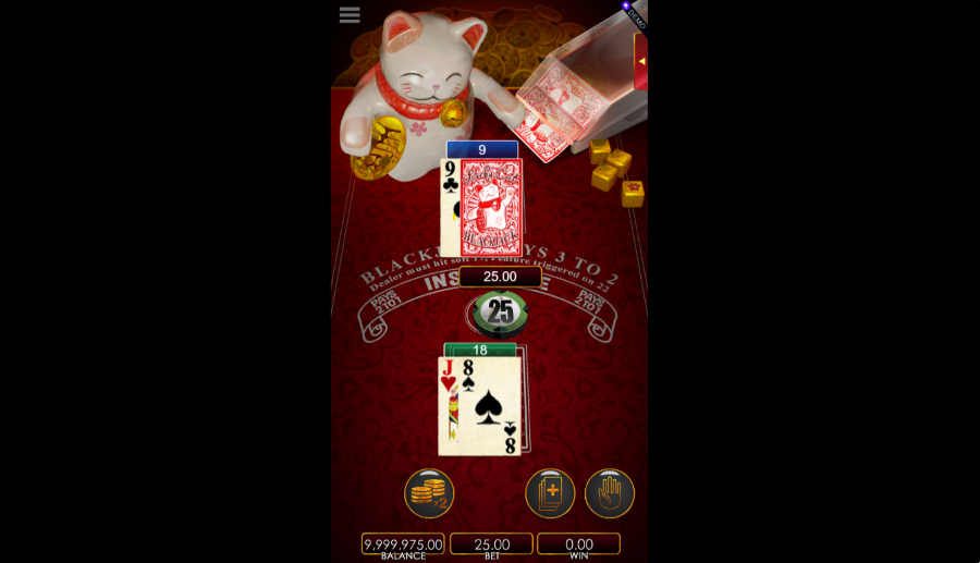 blackjack chanceux du chat dans les casinos blackjack