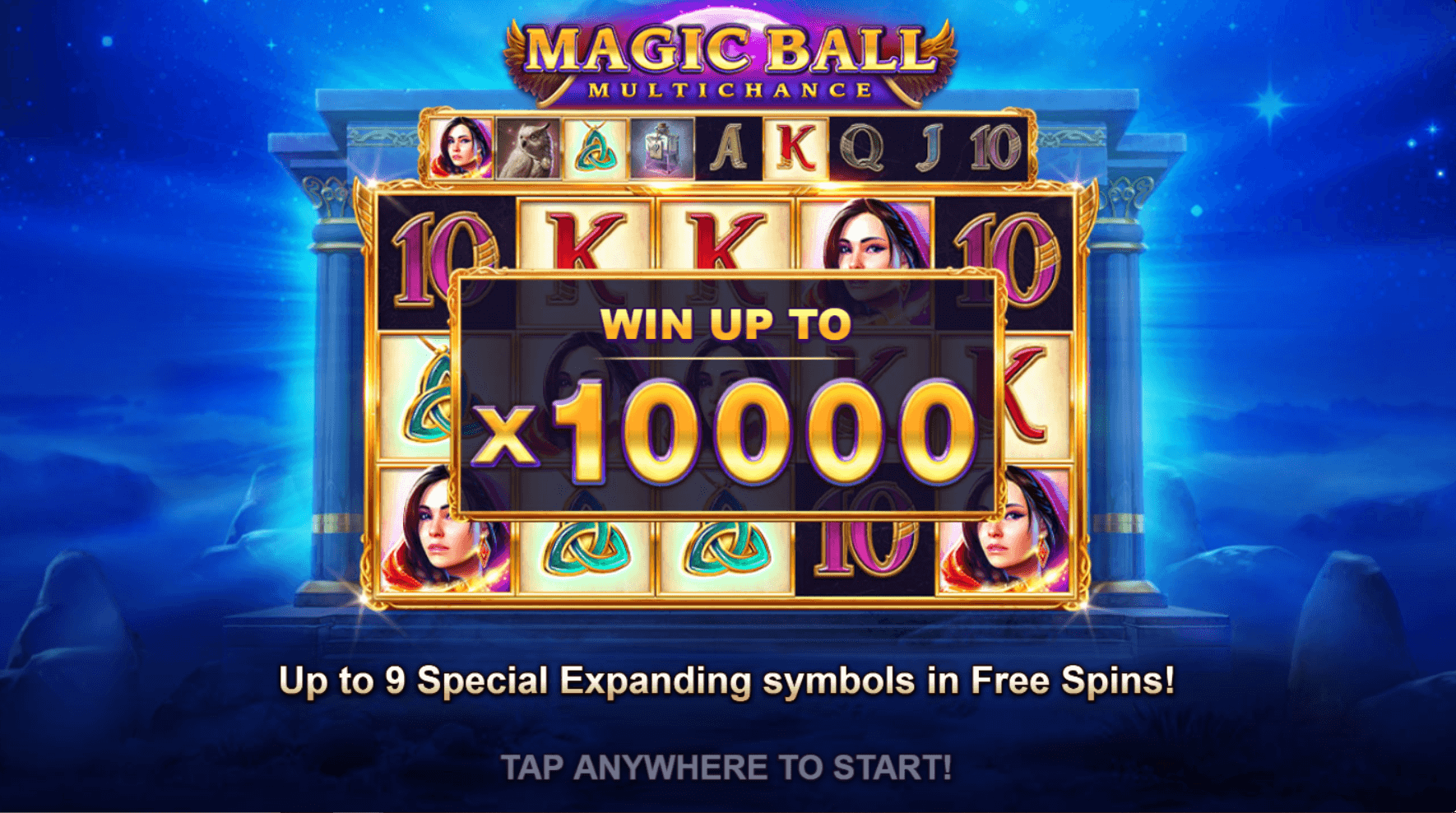Magic Ball Multichance online slot game intro