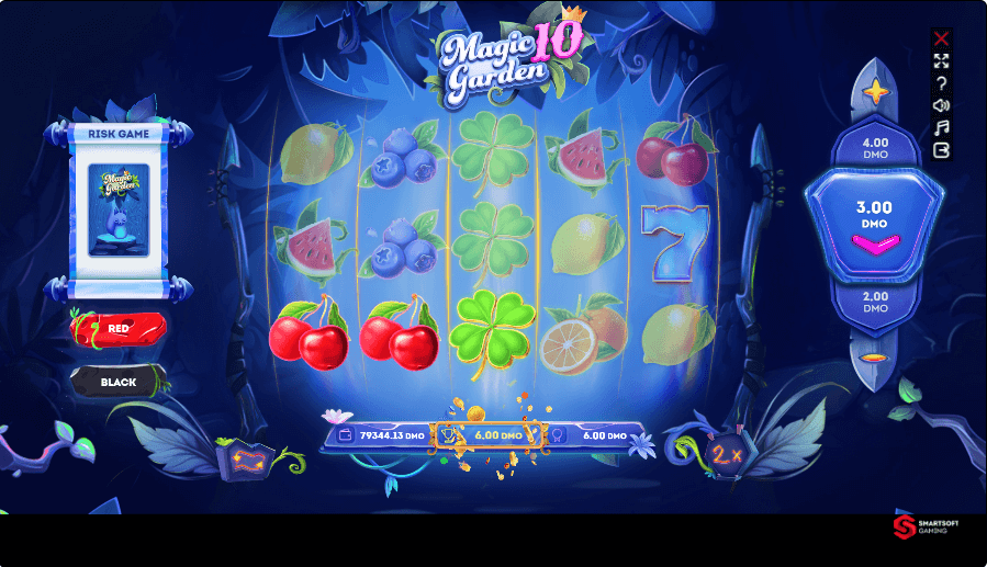 Magic Garden 10 online slot game win