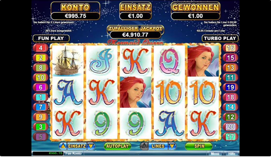 RTG Mermaid Queen Online Slot Special Features Explained