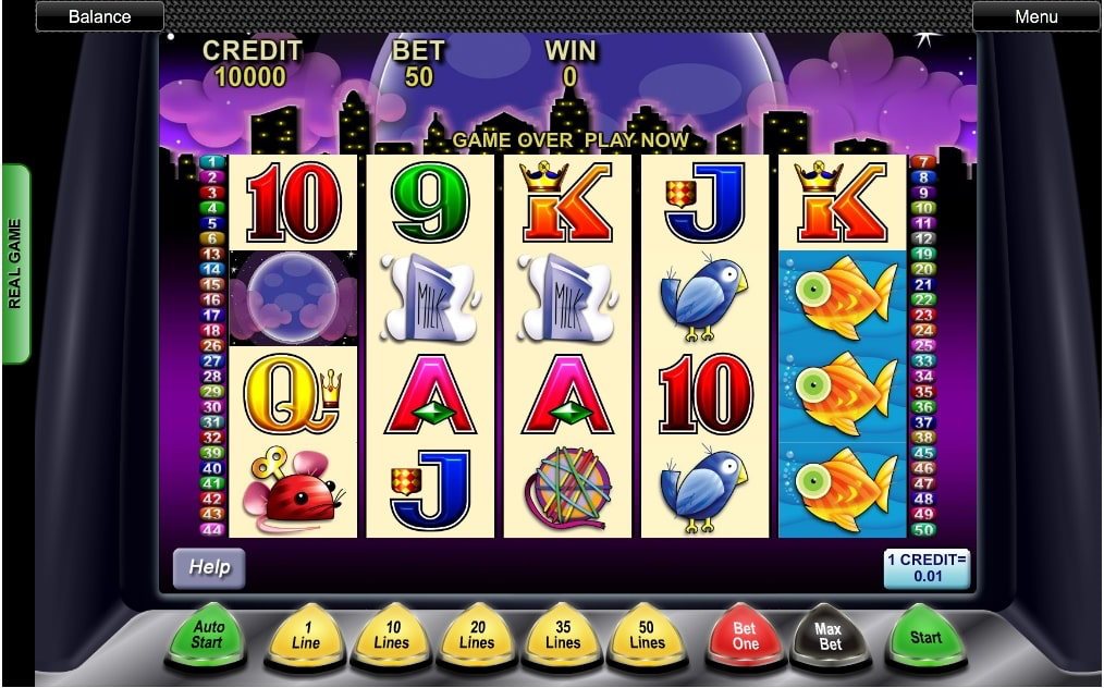 ARISTOCRAT_MISS_KITTY_SLOT_REELS