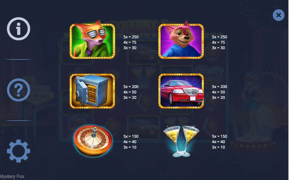 Mystery Fox Online Slot Multiplier Symbols