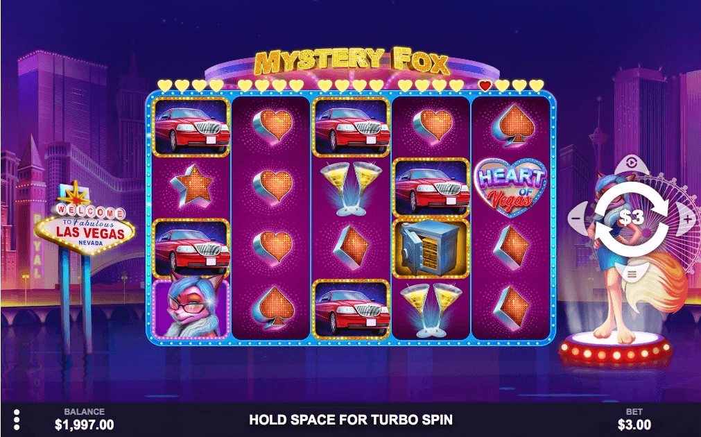 Mystery Fox Online Slot reels