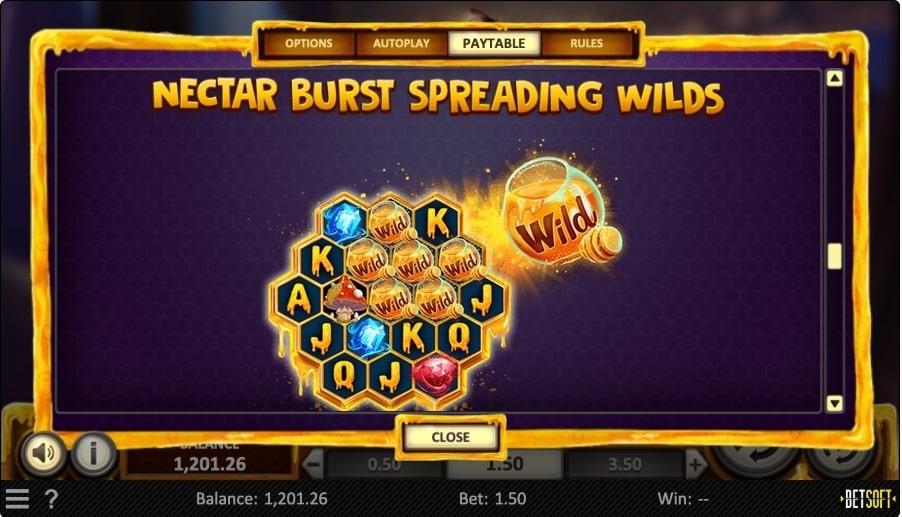 Mystic Hive slot bonus