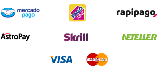 Métodos de Pago Más Populares logos