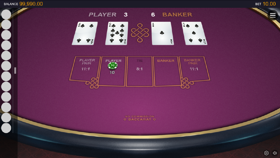 No Commission Baccarat von Games Global