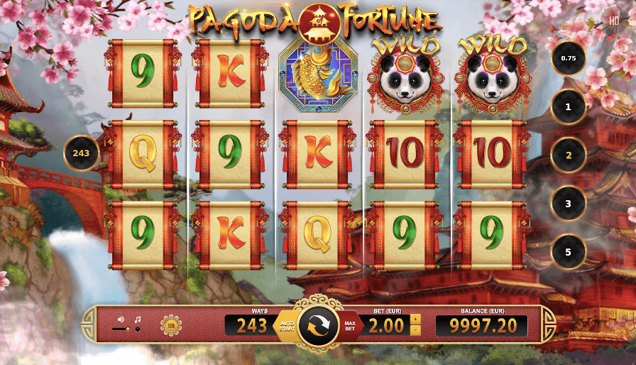 Pagoda of Fortune Spielautomat von BF Games