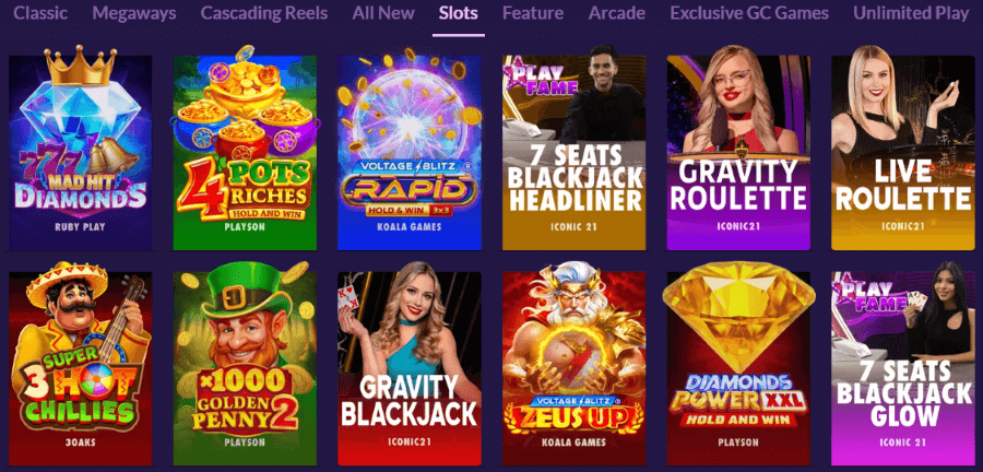 Playfame Game Library