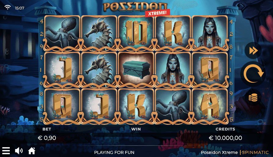 Poseidon Xtreme Spielautomat von Spinmatic