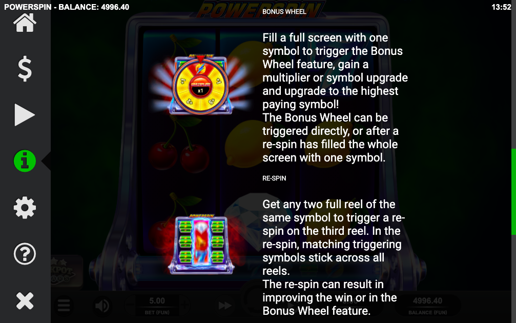 RELAX_GAMING_POWERSPIN_SLOT_BONUS_FEATURES