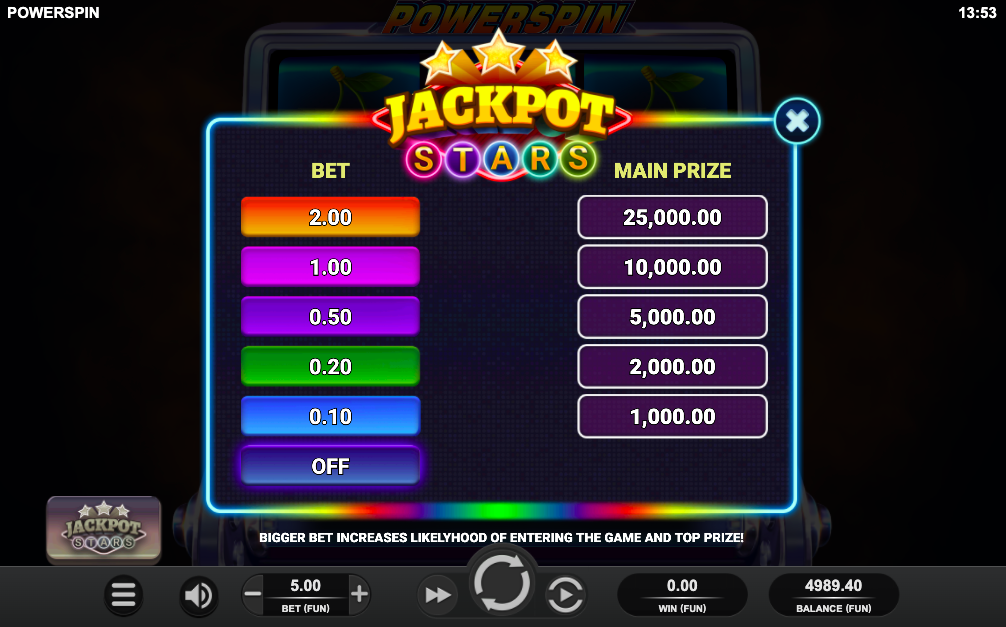 RELAX_GAMING_POWERSPIN_SLOT_PAYOUT