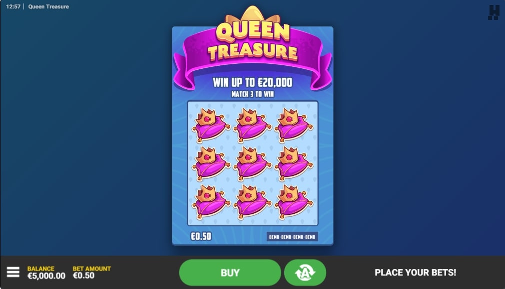Queen Treasure Scratch Card Review