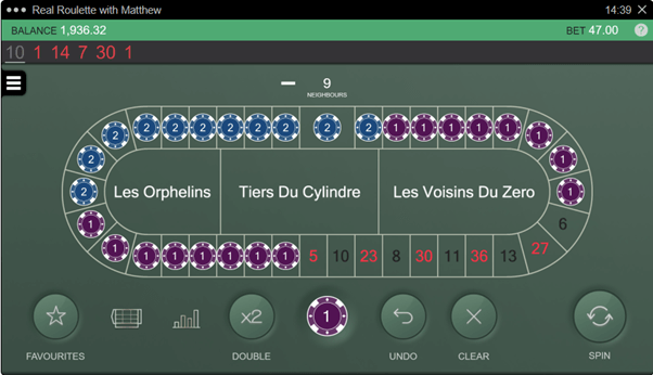 Real Roulette with Matthew game overview