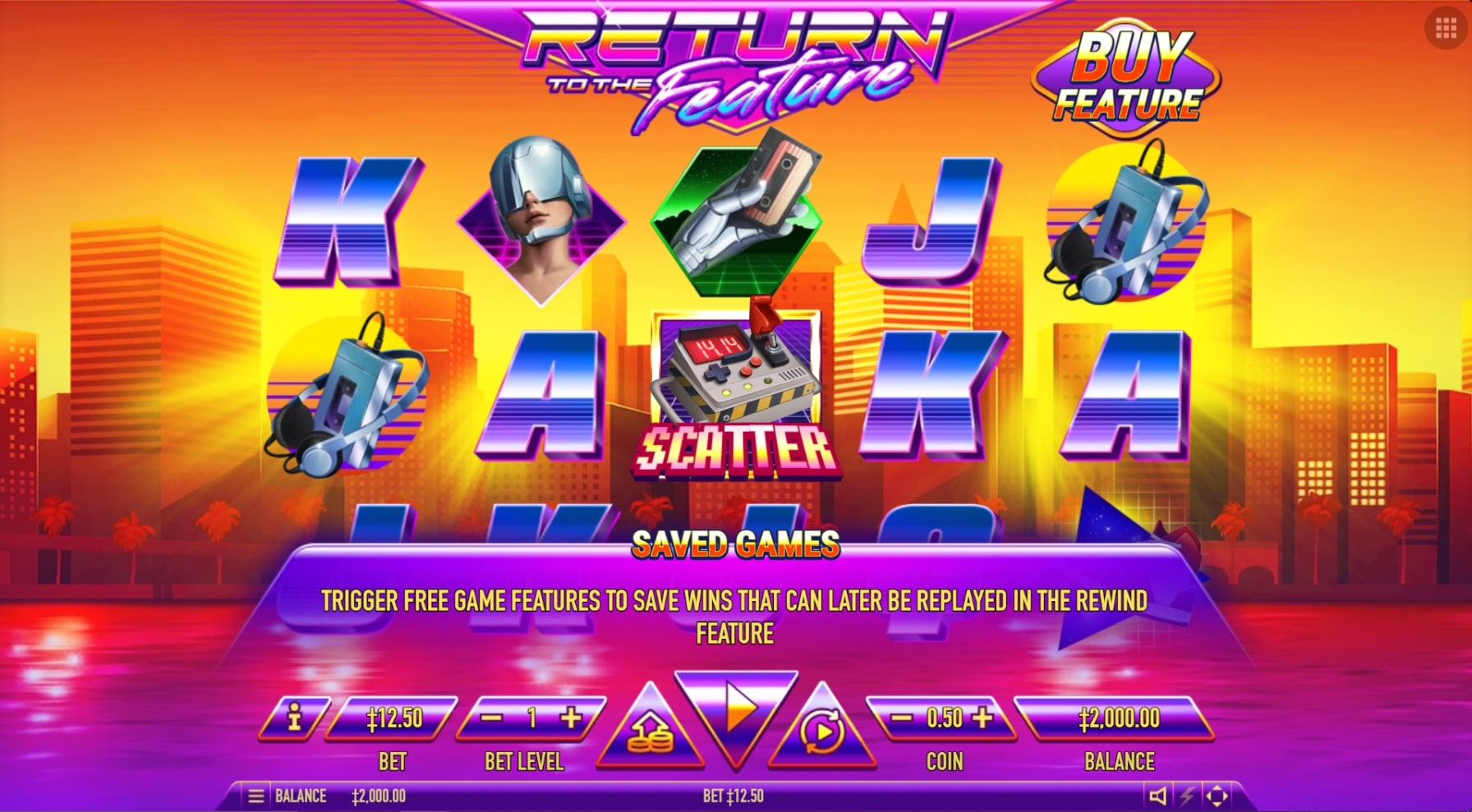 Return to the Feature Slot Review