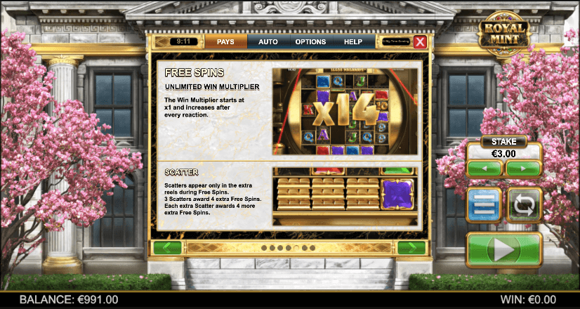 ROYAL MINT ONLINE SLOT SPECIAL FEATURES EXPLAINED