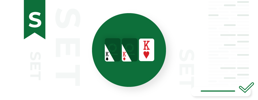 imagen de set en poker