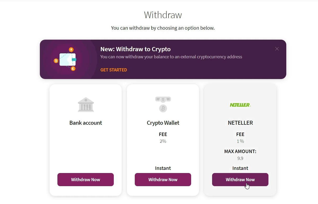 Skrill choose Neteller