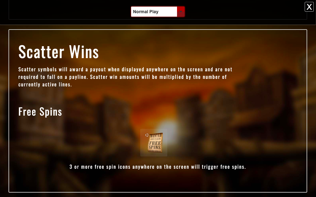 RIVAL_SMOKING_GUN_SLOT_BONUS_FEATURES