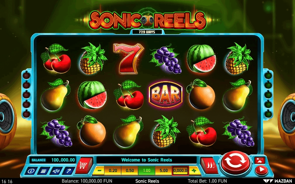 Sonic Reels Online Slot Reels